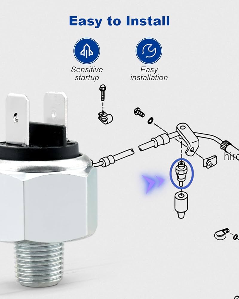 ダイワLIGHT SW IS SS Amazon.com: Hydraulic Rear Brake Light Switch for 2008-2017